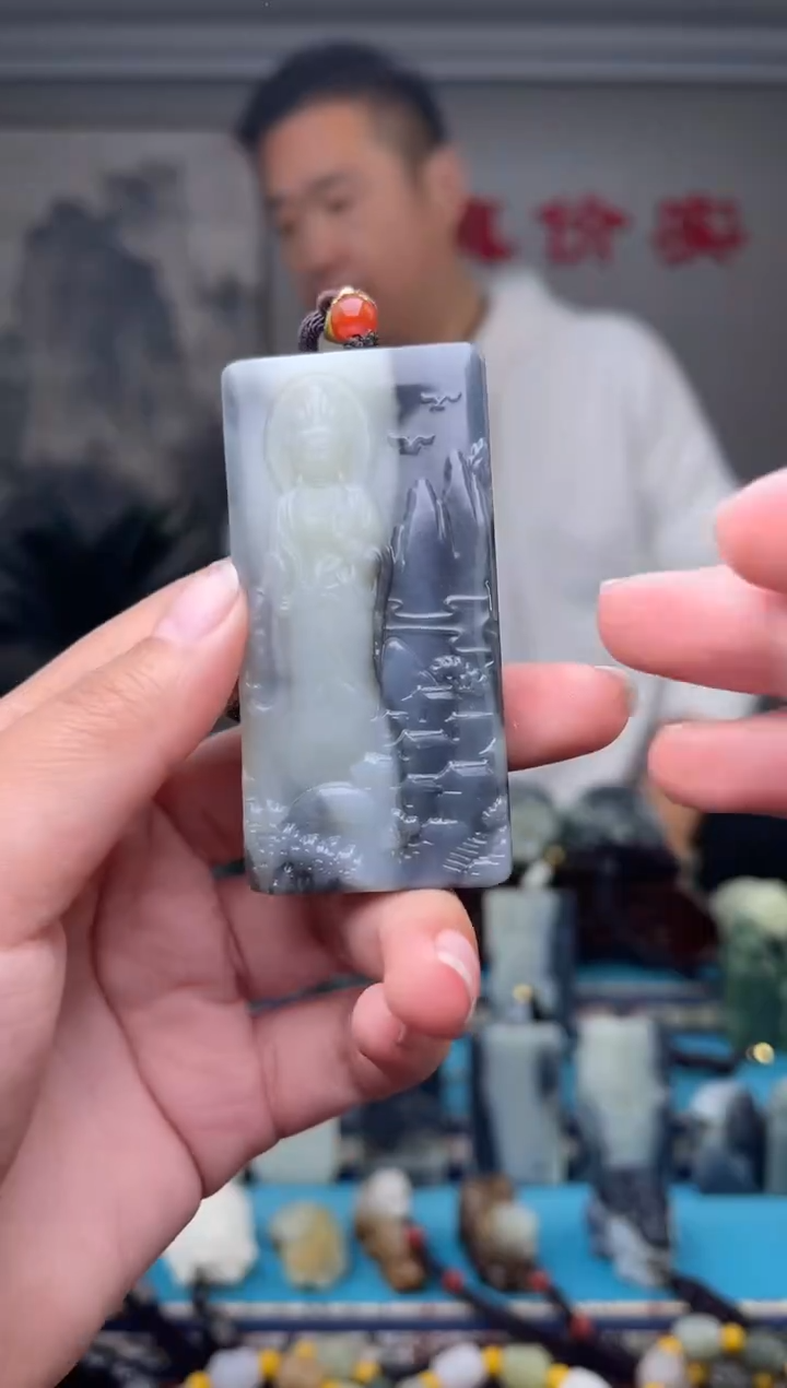 未镶嵌和田玉挂件1