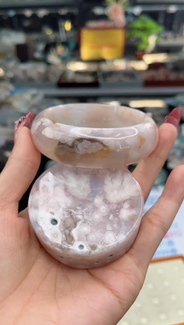 【闪购商品】石英质玉手镯未镶嵌57圈口（不退不换）1600088