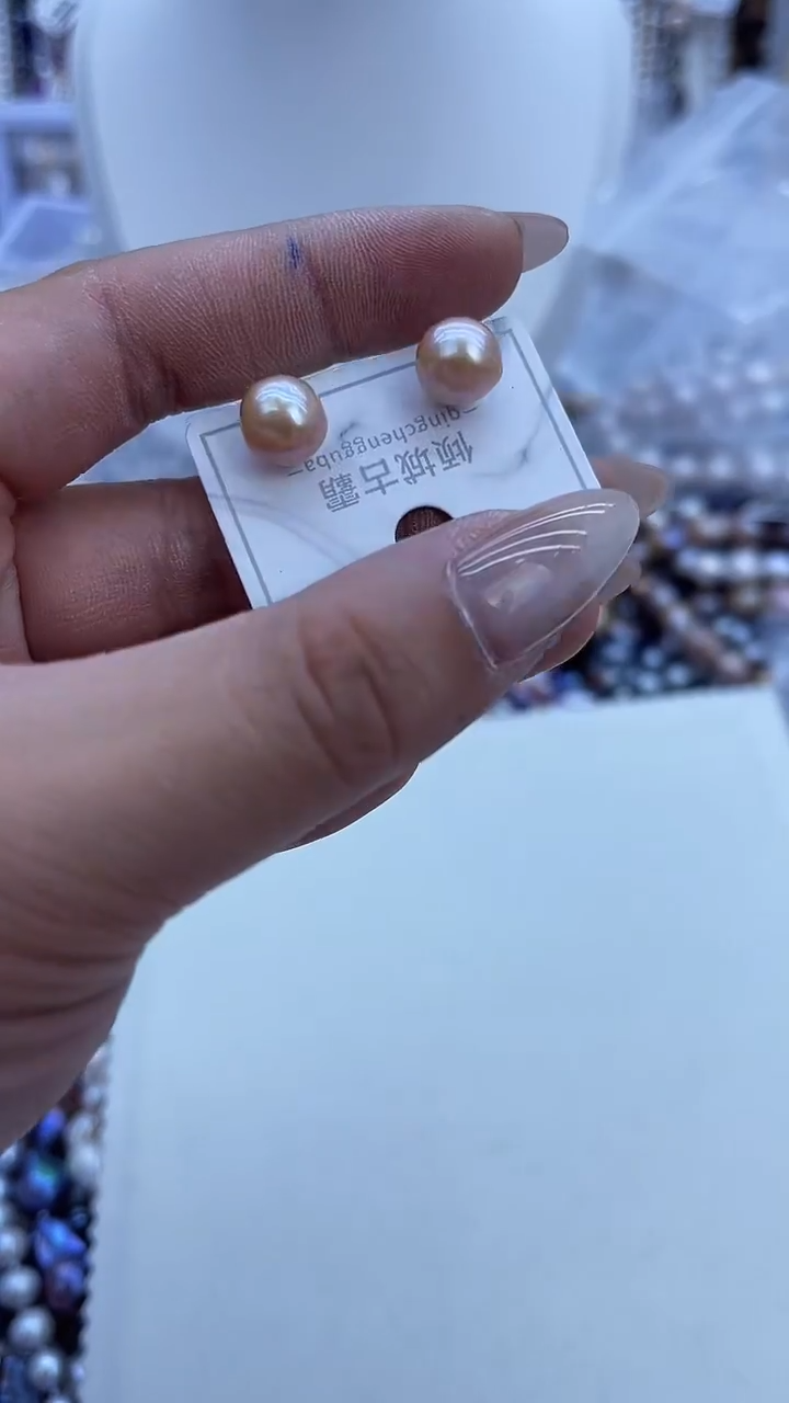 【闪购商品】淡水珍珠耳饰未镶嵌957