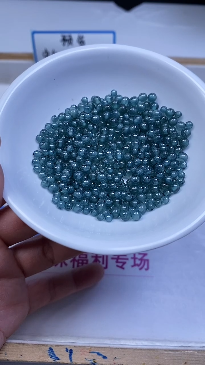 未镶嵌散珠红宝石D509 湖水蓝宝石3mm25个18.8元