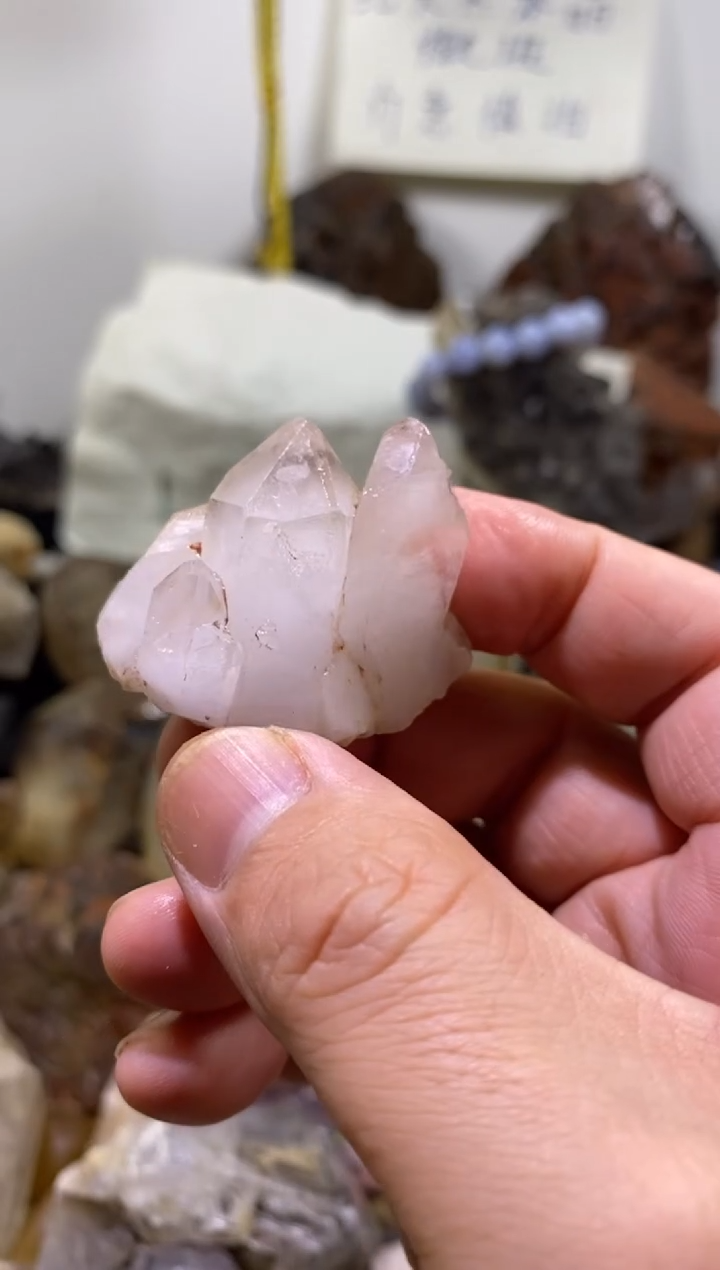 未镶嵌珠宝半成品水晶90号四川超七花园水晶