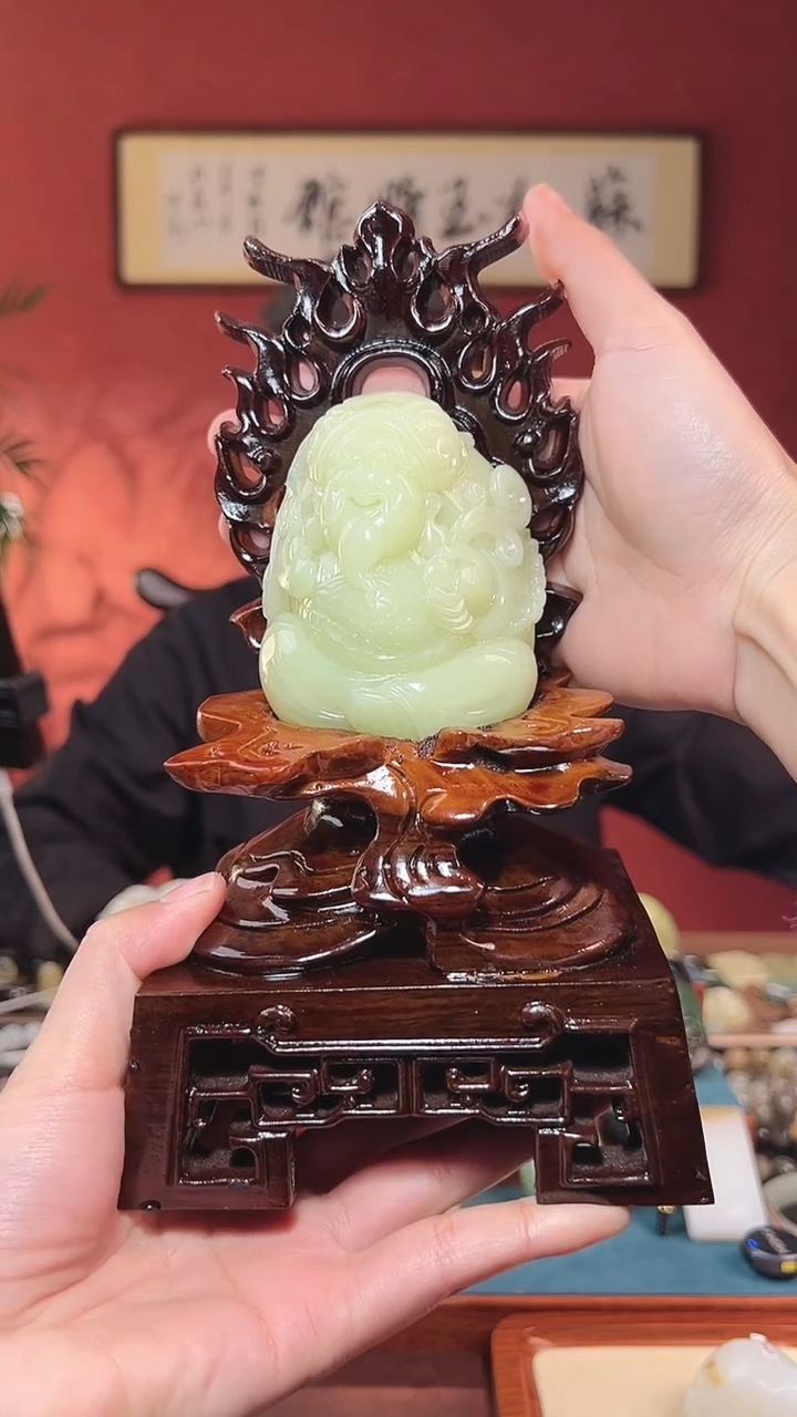 吊坠(不含链)未镶嵌和田玉乔*奇8