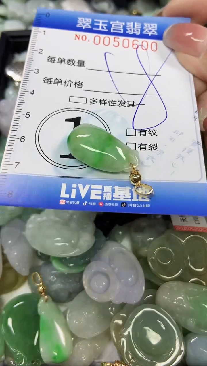 【闪购商品】翡翠颈饰未镶嵌闪购0050600