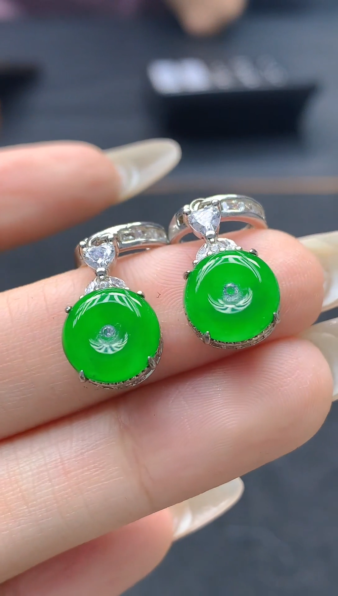 未镶嵌挂件翡翠天然翡翠A货