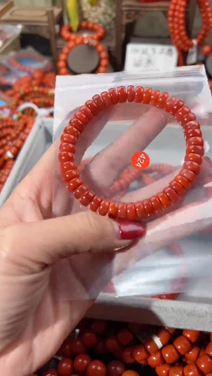 【闪购商品】南红玛瑙手串未镶嵌9
