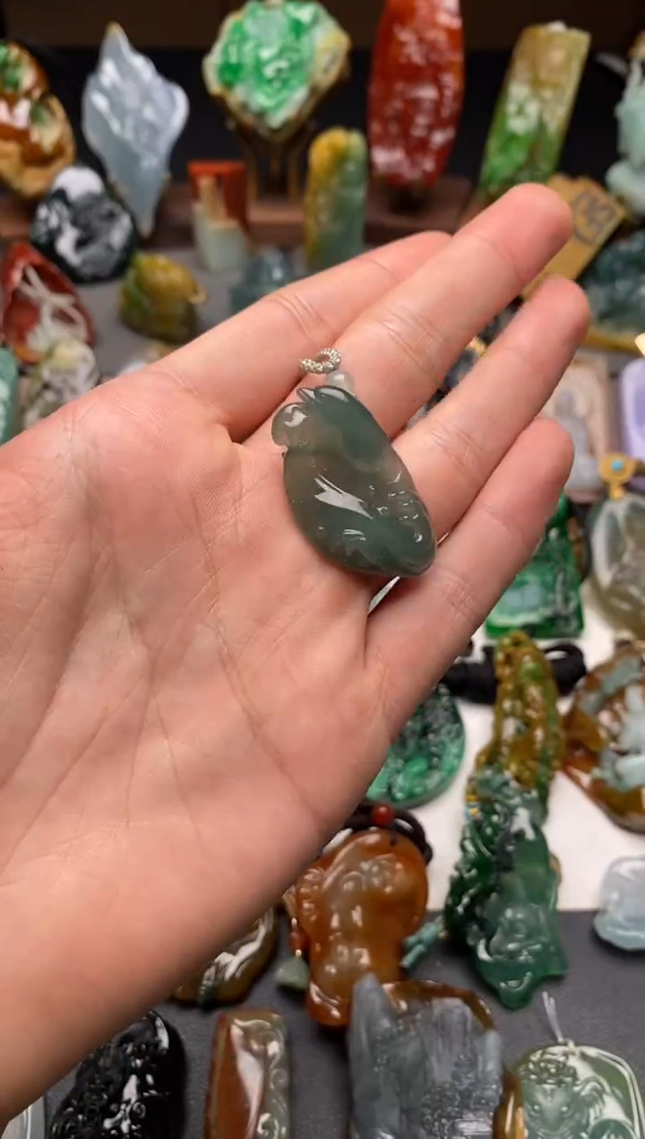 【闪购商品】翡翠颈饰未镶嵌成品