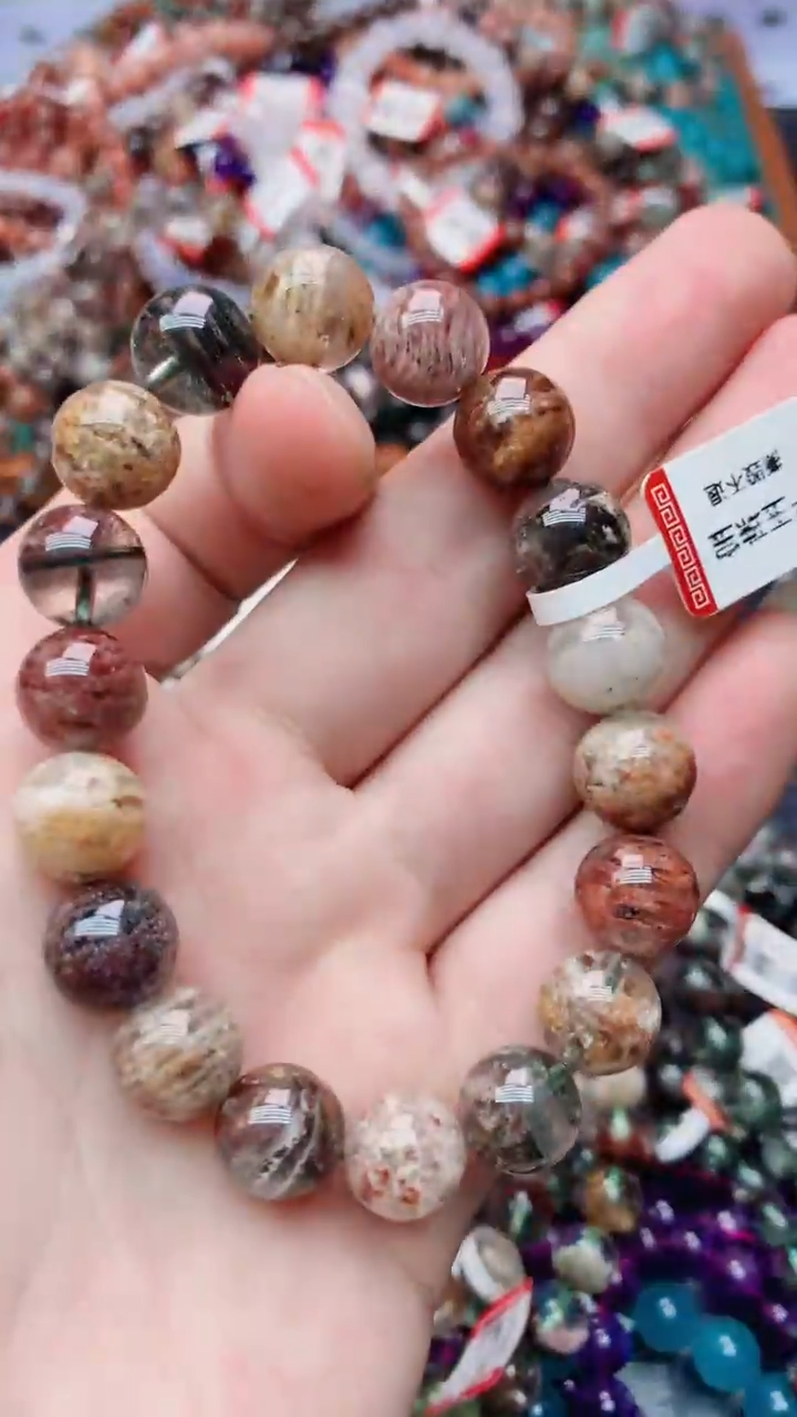 水晶手链未镶嵌133天然