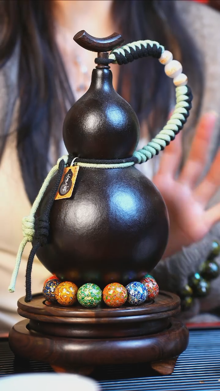 【闪购商品】JL127小师妹臻选大漆酒葫芦