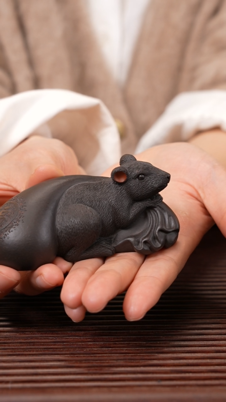 【闪购商品】紫砂茶宠袋袋有钱