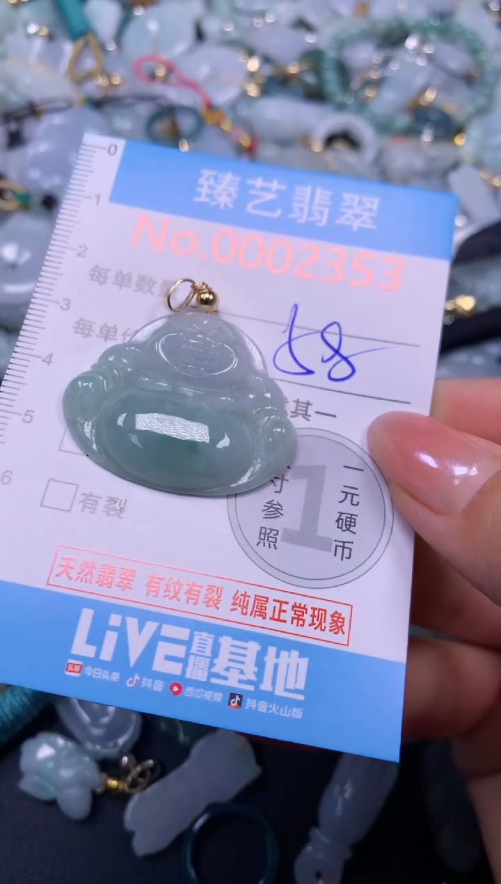颈饰未镶嵌翡翠5353