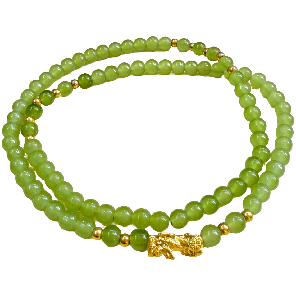 【小天总专属】L040 精美绿项链 多样性发其一