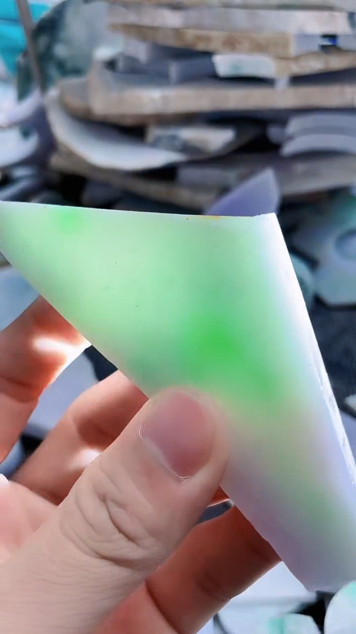 裸石翡翠天然A货翡翠板料