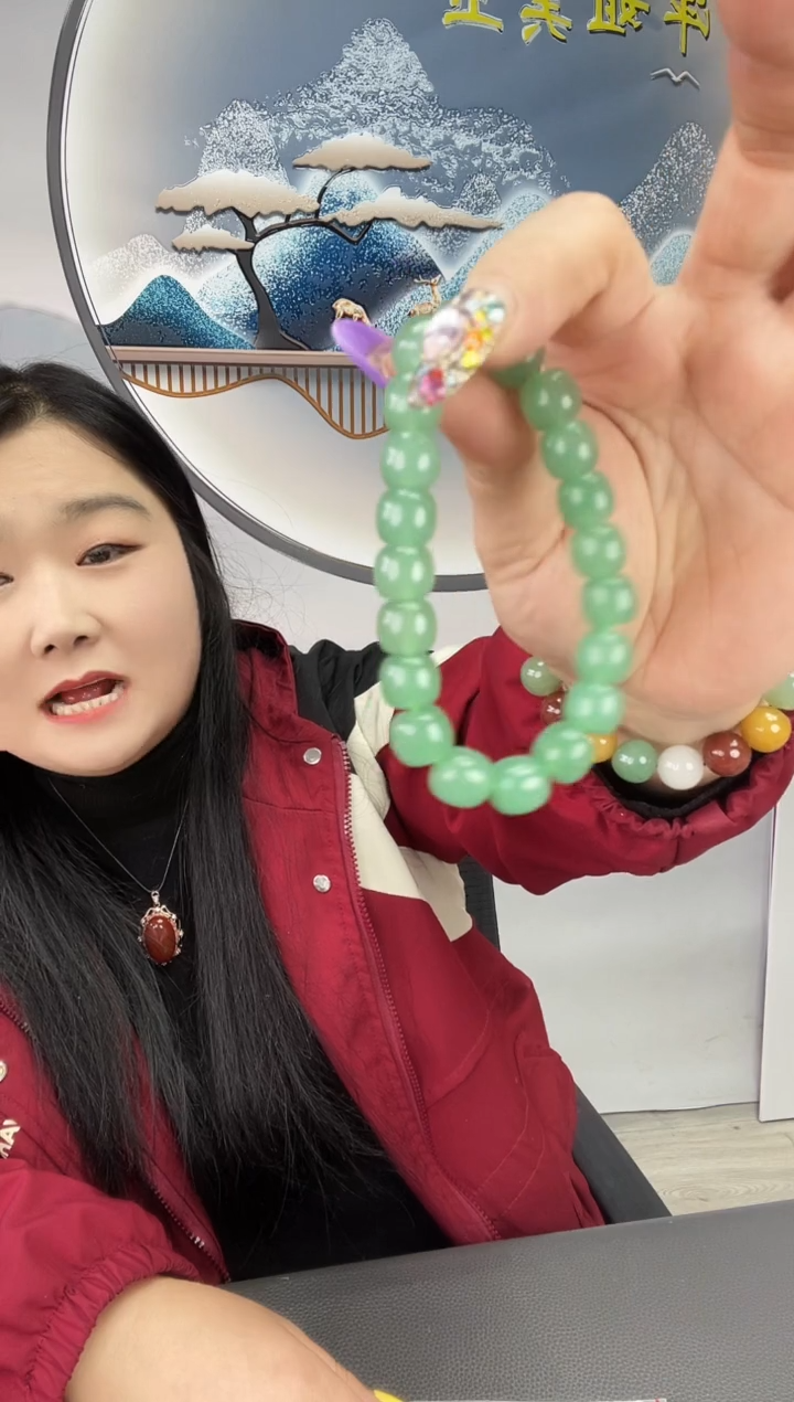 未镶嵌独龙玉老型珠大石英质玉10