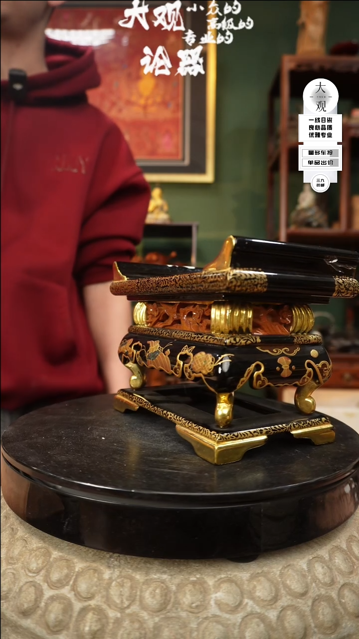 【闪购商品】瓷片大观论器佛台