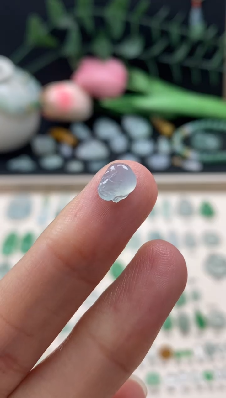 【闪购商品】翡翠颈饰未镶嵌翡翠冰晴金蟾