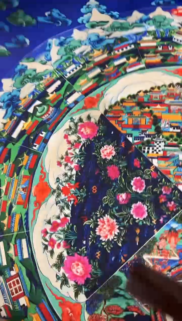 卷轴画唐卡TK16027