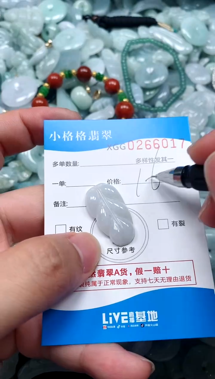 翡翠未镶嵌颈饰闪购商品0266017