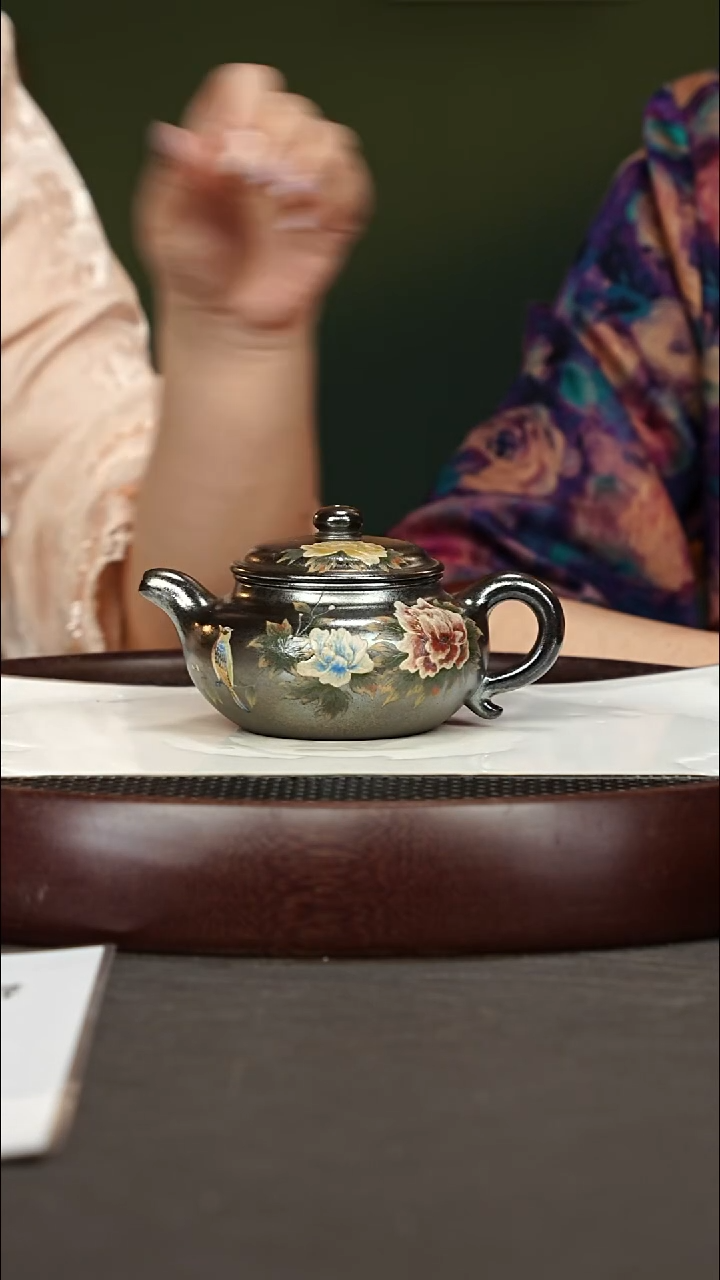 紫砂茶壶64 杨JY 仿古 琉璃金砂260cc