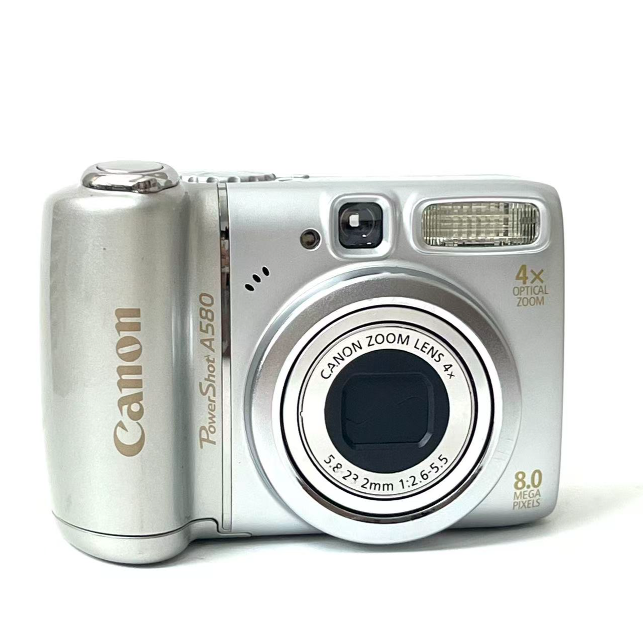 9新 Canon/佳能 A580 800万像素 4倍变焦 自备5号电池 配件齐全