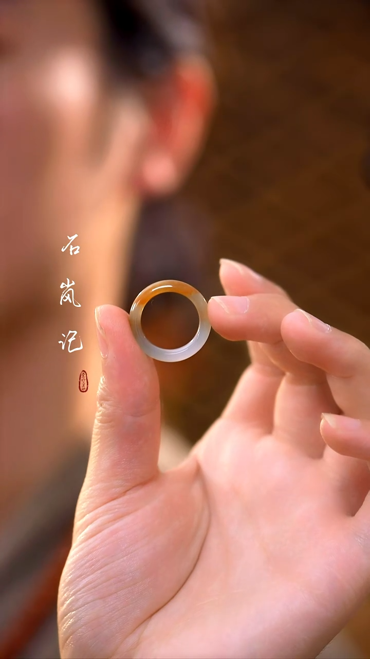 未镶嵌戒指翡翠红翡