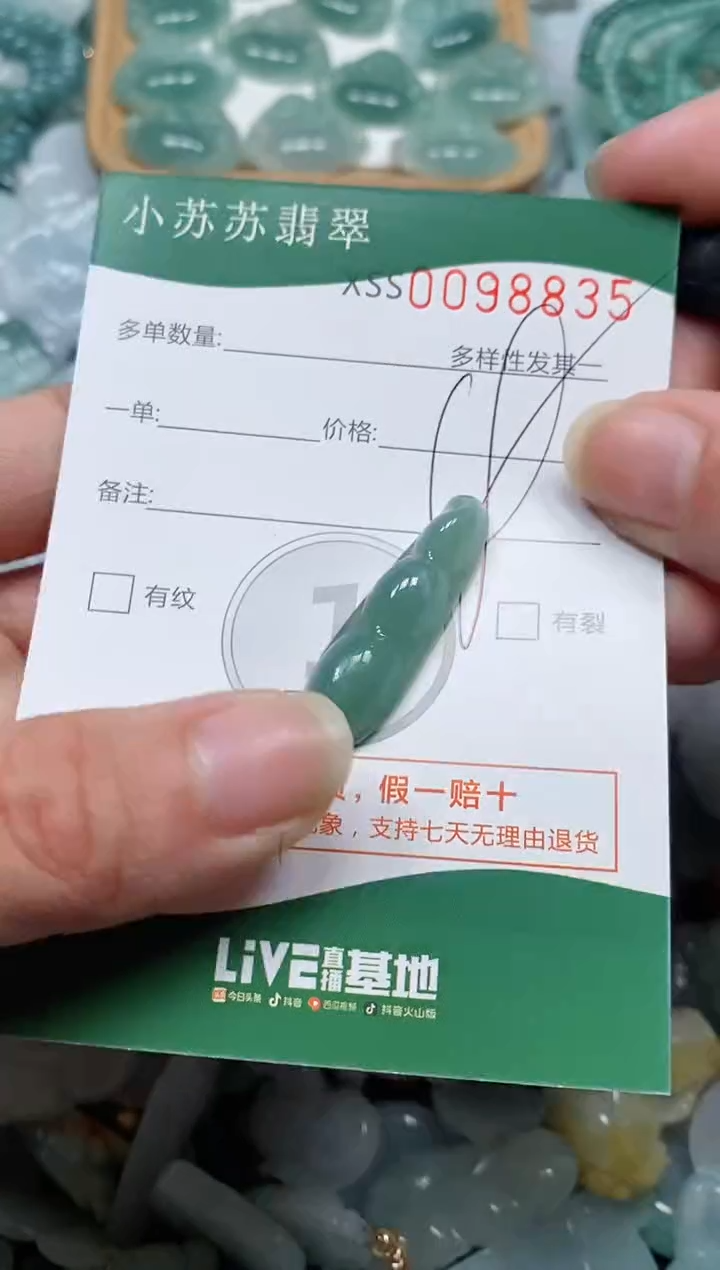 【闪购商品】翡翠颈饰未镶嵌闪购商品0098835