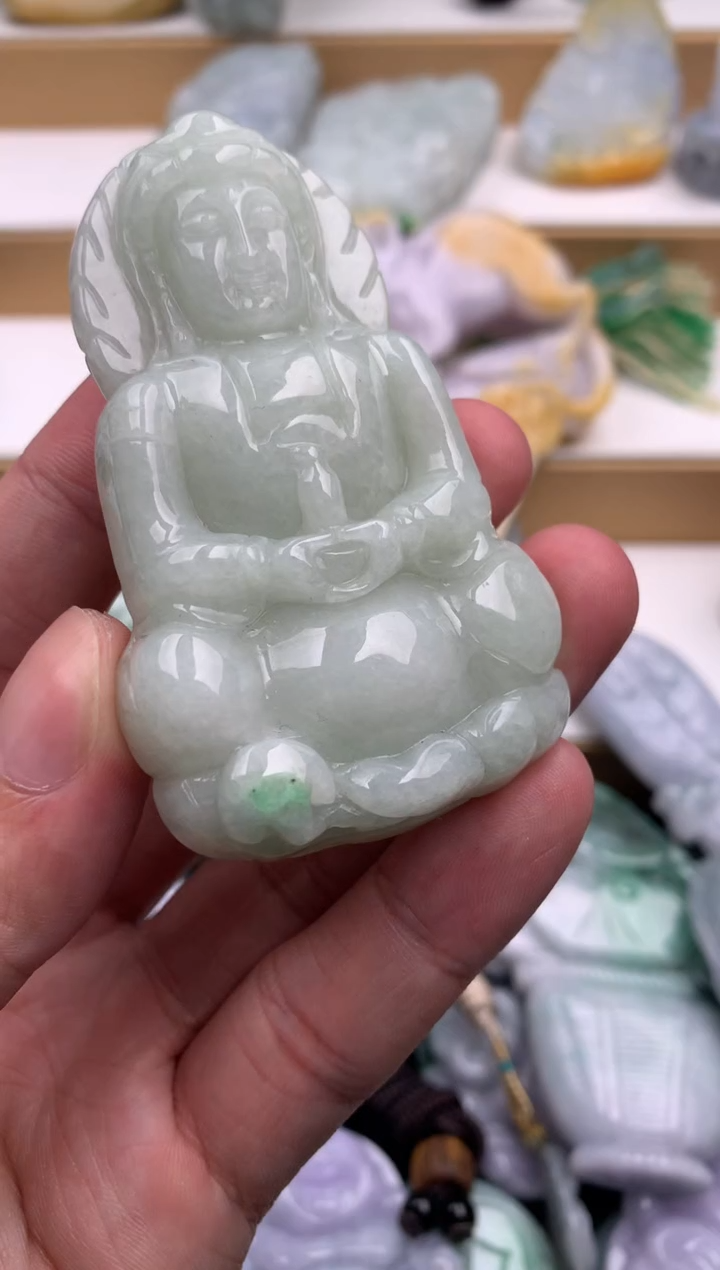 吊坠(不含链)未镶嵌翡翠1