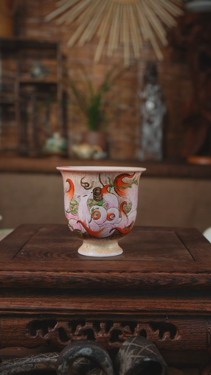 【闪购商品】老昌号手工手绘茶器