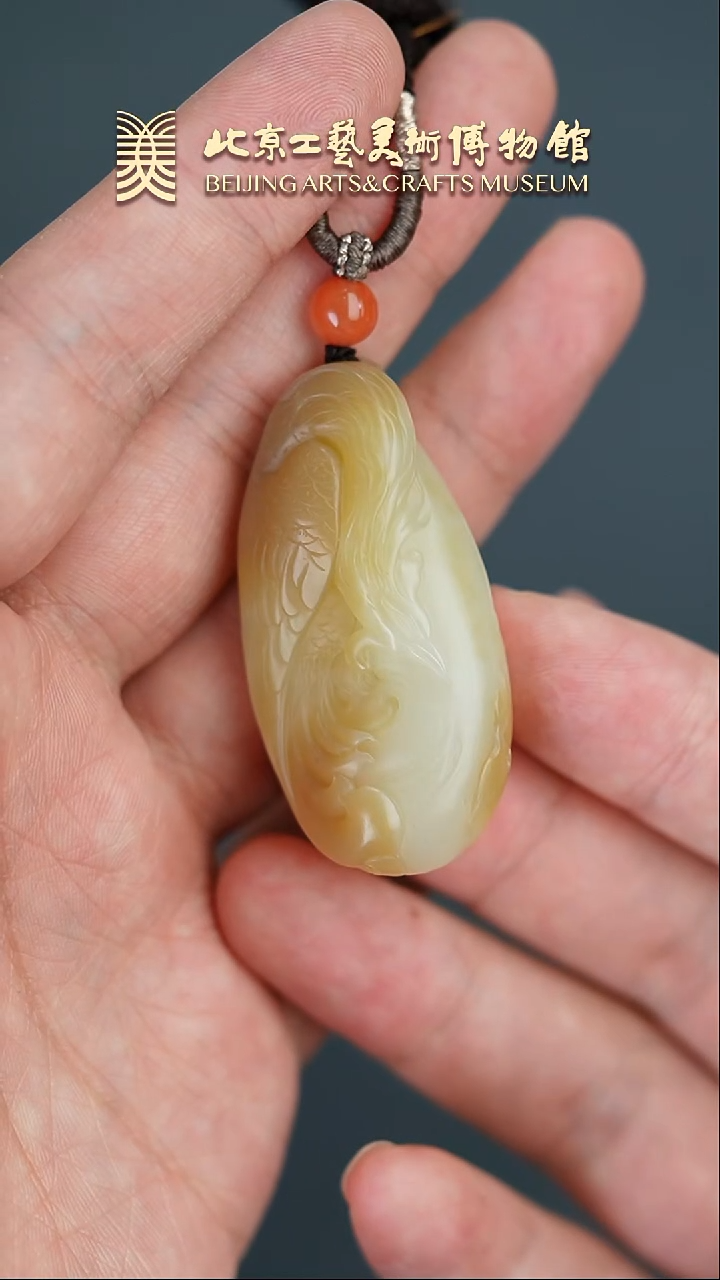 【闪购商品】和田玉挂件未镶嵌B0215GMD494新疆有凤来仪