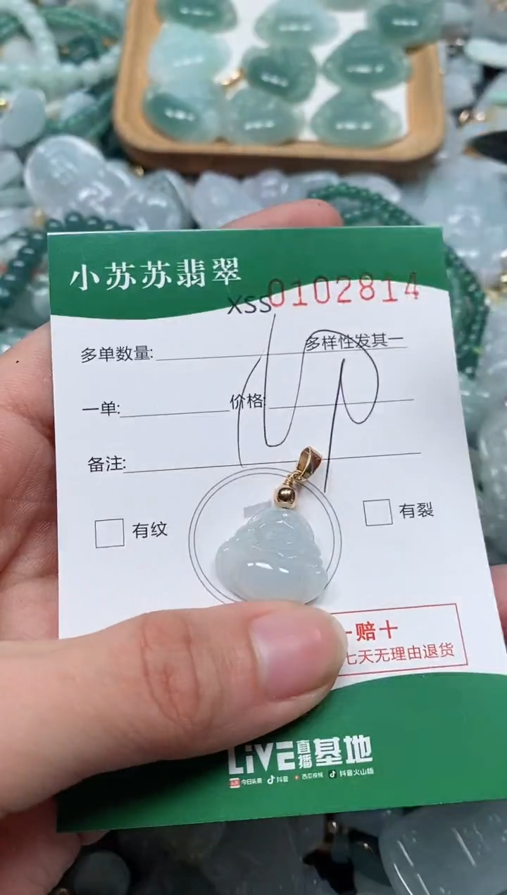 【闪购商品】翡翠颈饰未镶嵌闪购商品0102814