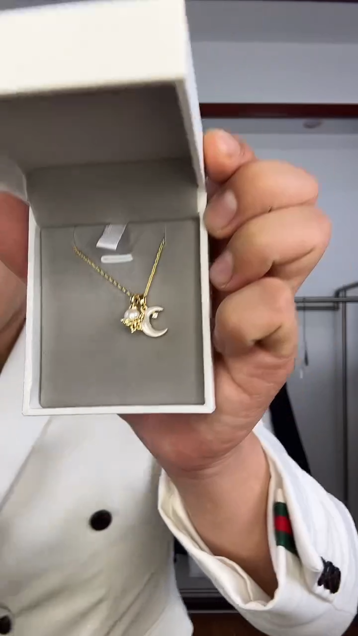 吊坠(赠链)银S925镶嵌淡水珍珠所有大漂亮女装142