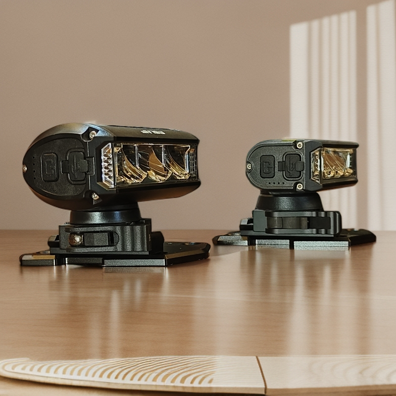 电动滑板通用前照明大灯远近灯光可切换快拆type c充电高亮