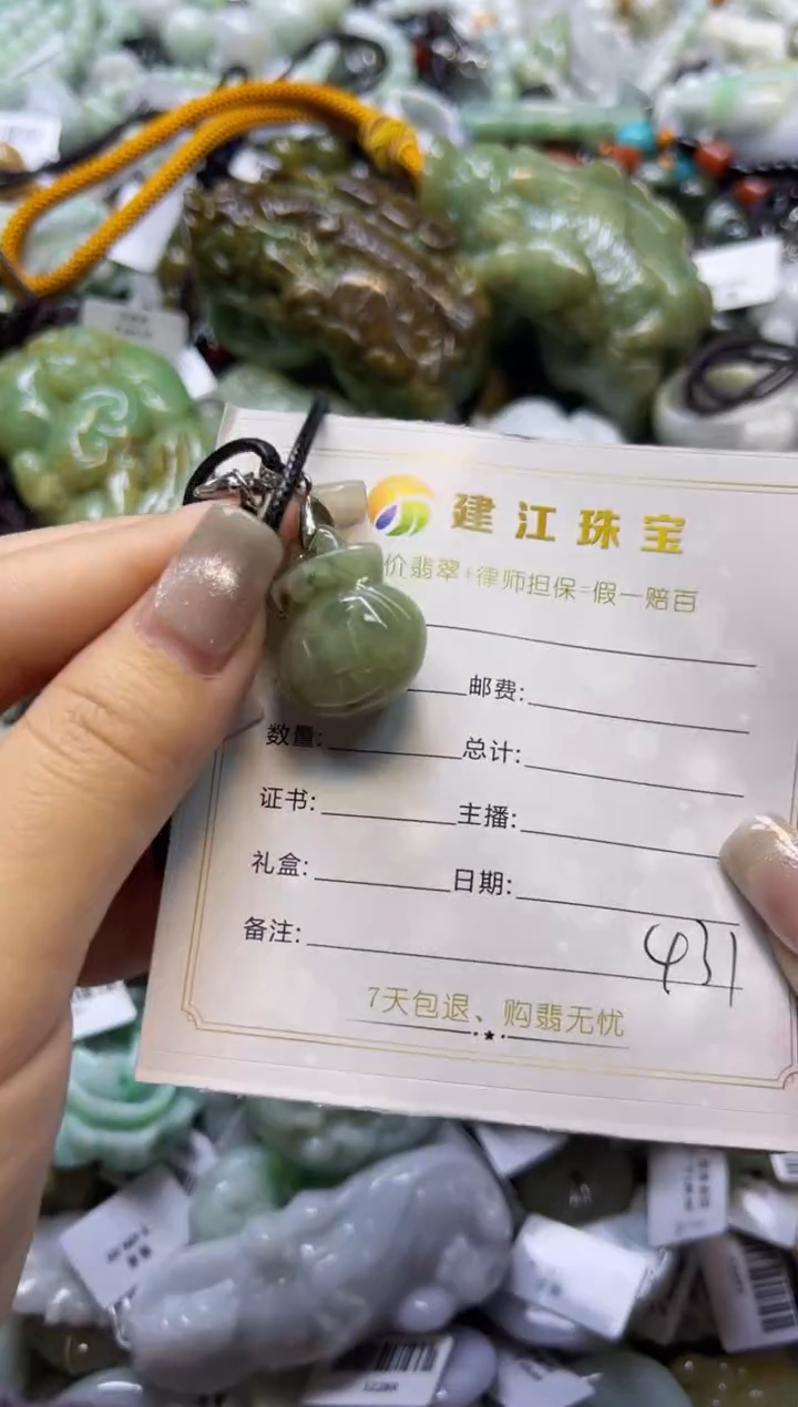 【闪购商品】翡翠颈饰未镶嵌00000431