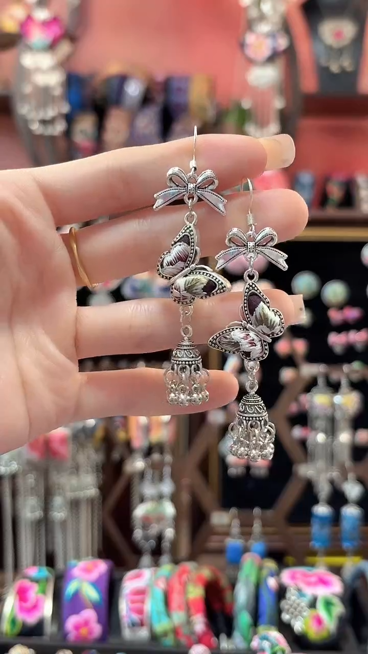 织绣 云织谣民族风精美饰品   54**