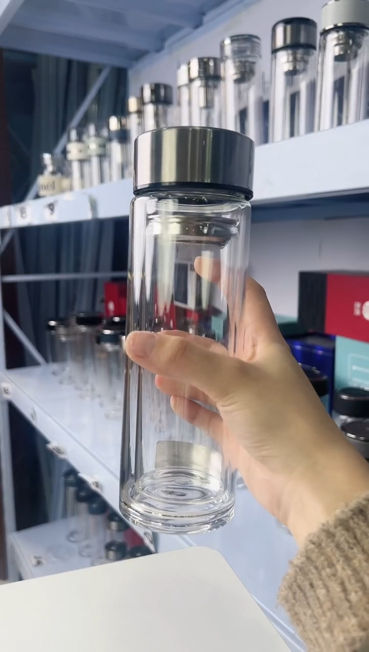 【闪购商品】双层高档300ml高硼硅茶杯