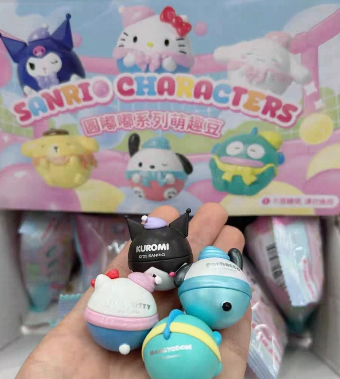 MOETCH三丽鸥圆嘟嘟系列萌趣豆