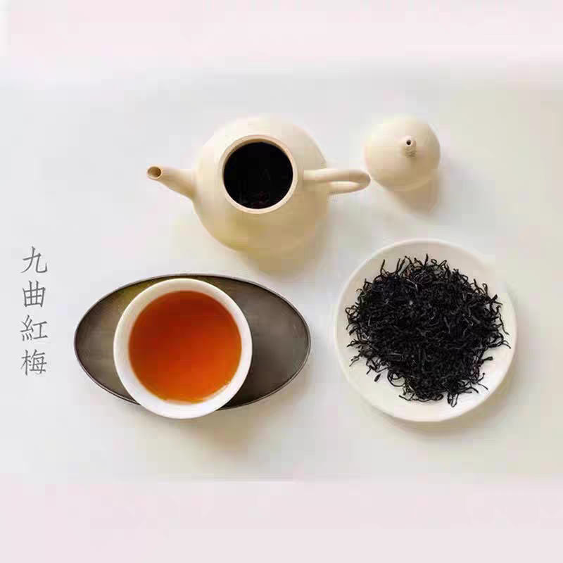 2025年九曲红梅春茶杭州特产非遗特级九曲红梅手工红茶叶红茶推荐