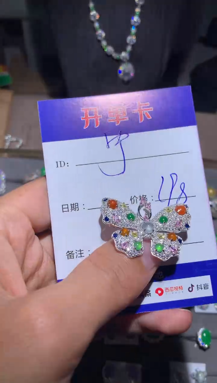 【闪购商品】翡翠颈饰银S925镶嵌向 宁静致远～