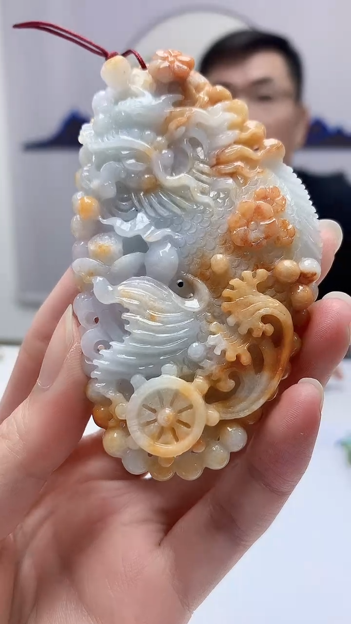 定制翡翠未镶嵌5152zm-毛货挂件92
