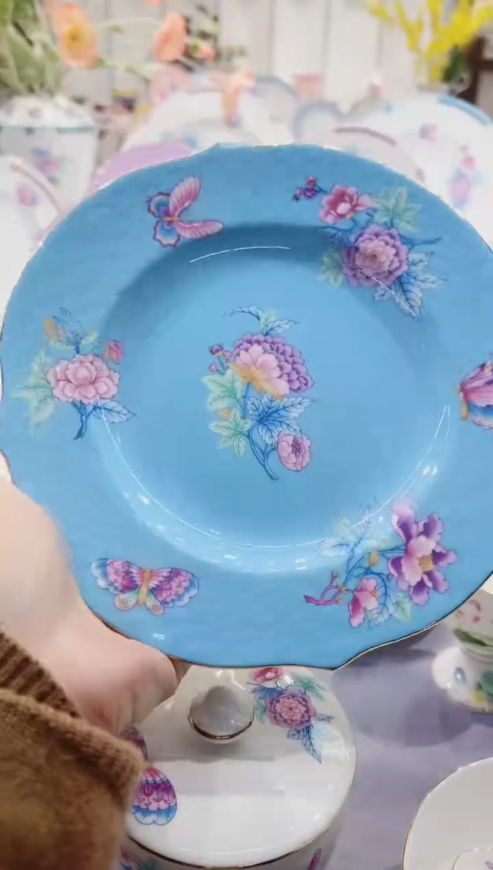 【闪购商品】骨瓷8寸平盘