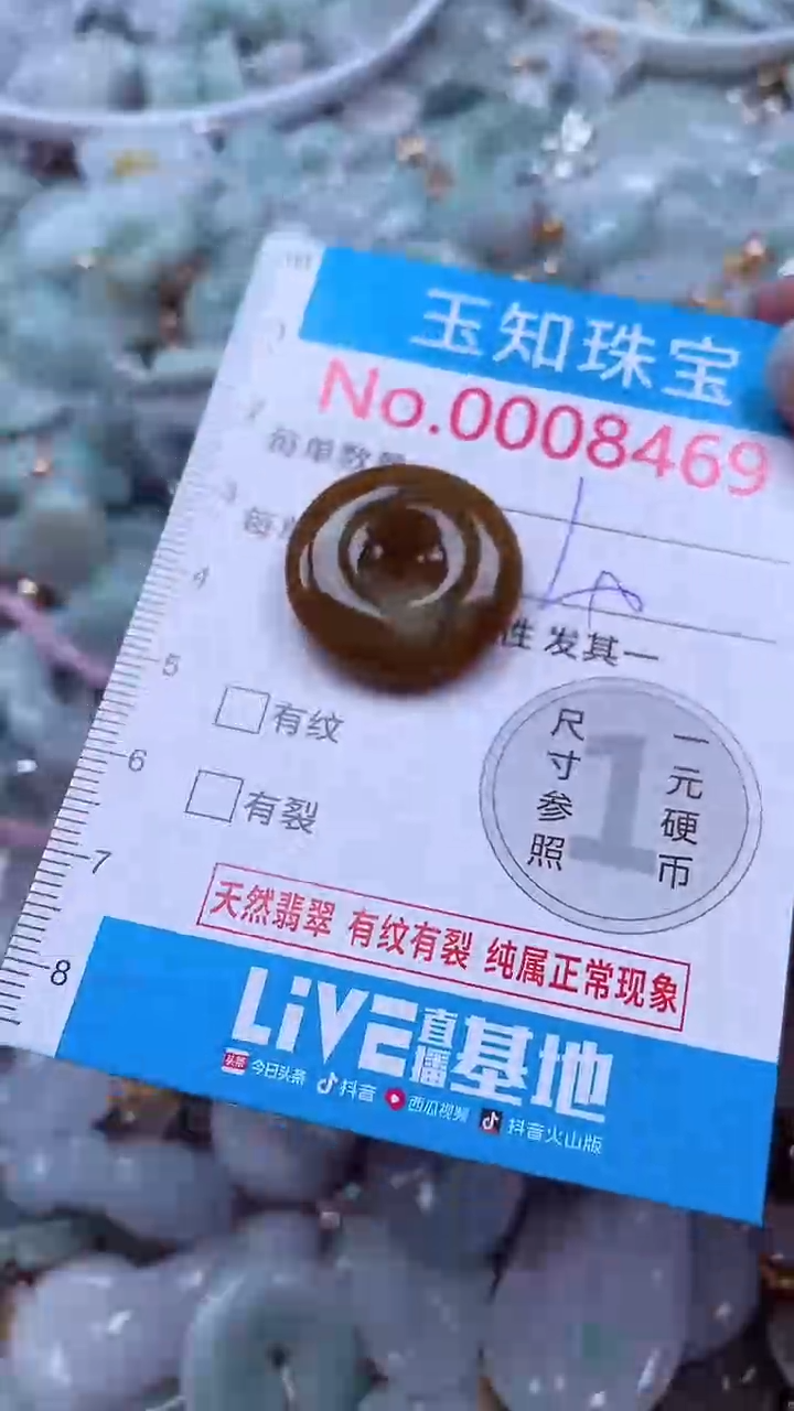吊坠(不含链)未镶嵌翡翠8469