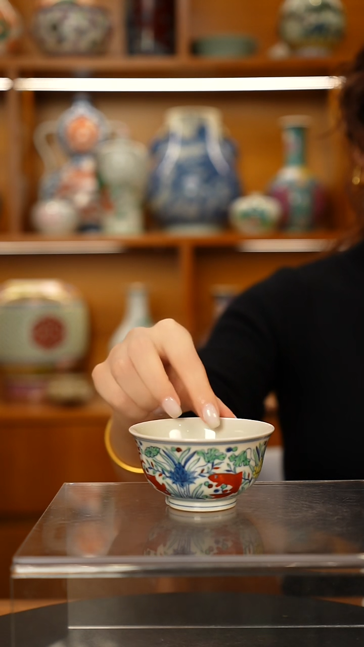 其他瓷皆**章福利斗彩杯子一只