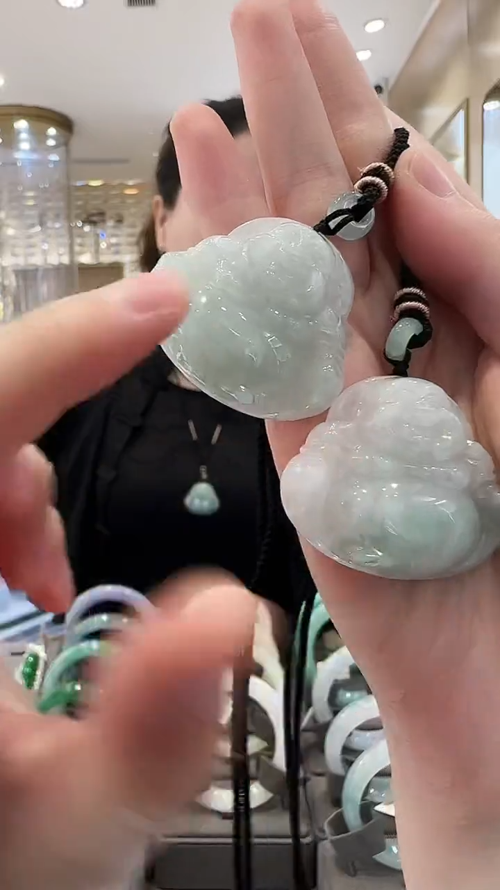 翡翠未镶嵌颈饰11多样发一