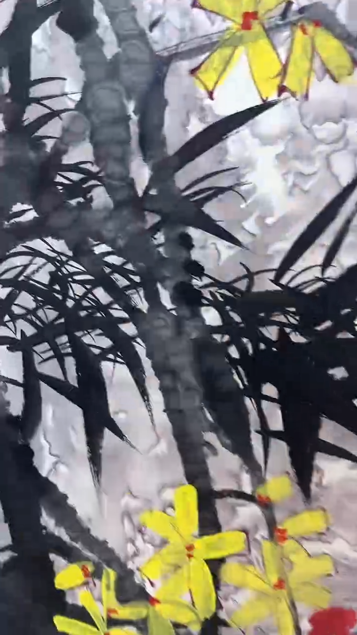 国画郑乐华手绘绘画作品24-4