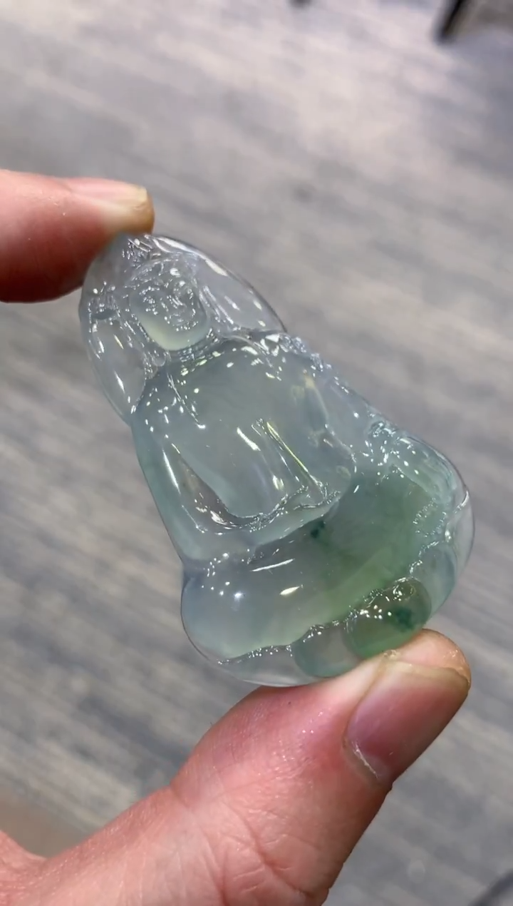 颈饰未镶嵌翡翠天然A货翡翠