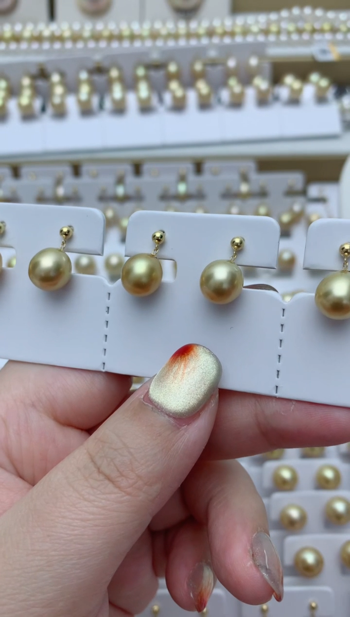 【闪购商品】海水珍珠耳饰18K金镶嵌e3 多样性发其一