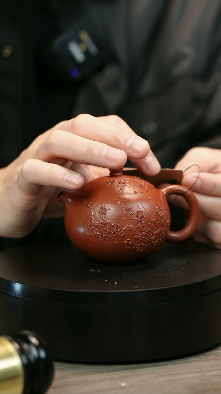 茶壶紫砂(**)H1615陈春芬梅花小西施