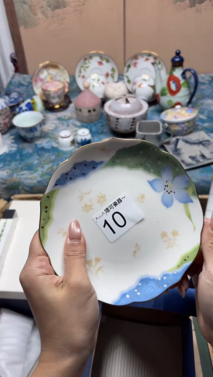 手工艺品钧瓷小***歪10