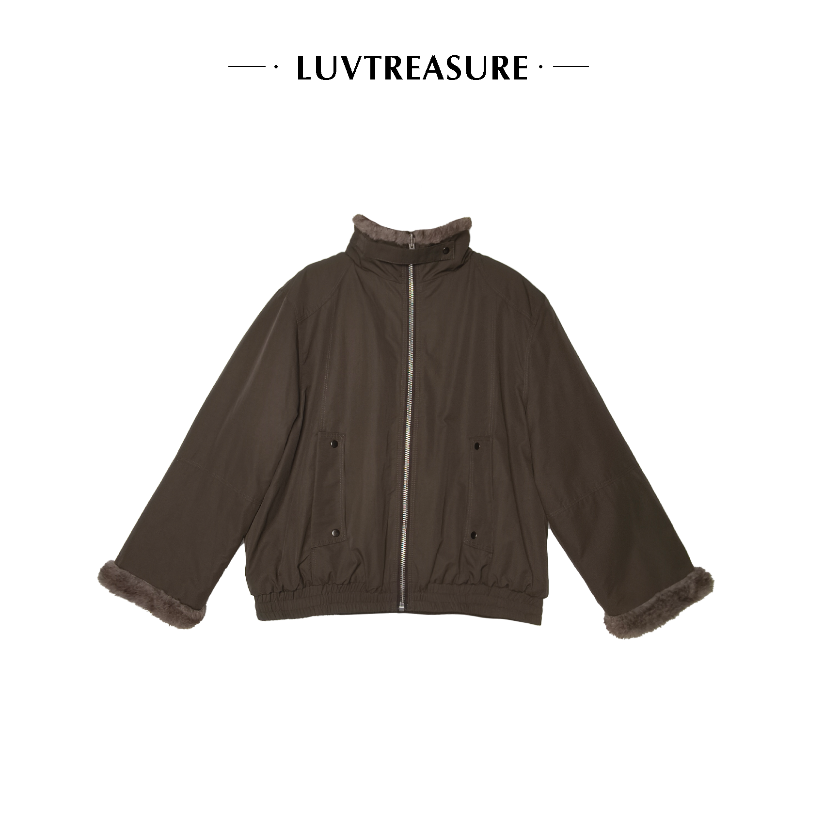LTS双面穿毛绒夹克外套4016