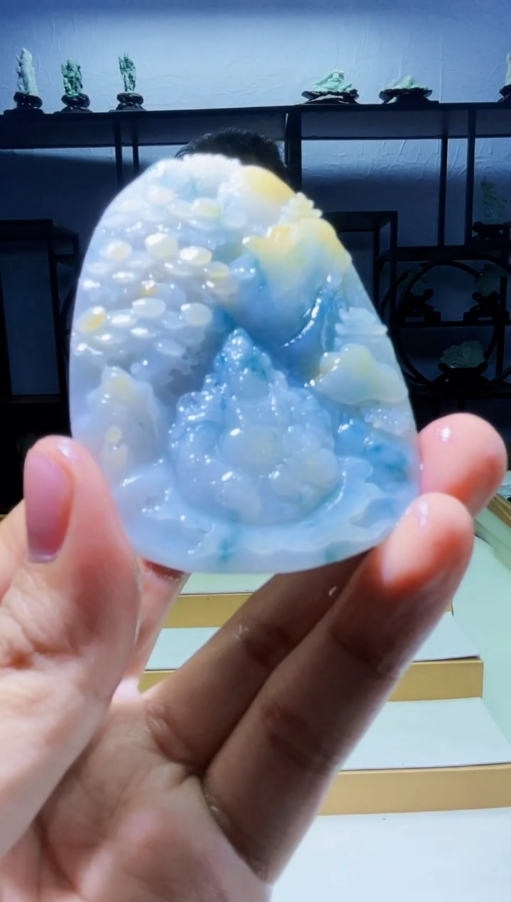 【闪购商品】定制翡翠未镶嵌毛货02240067