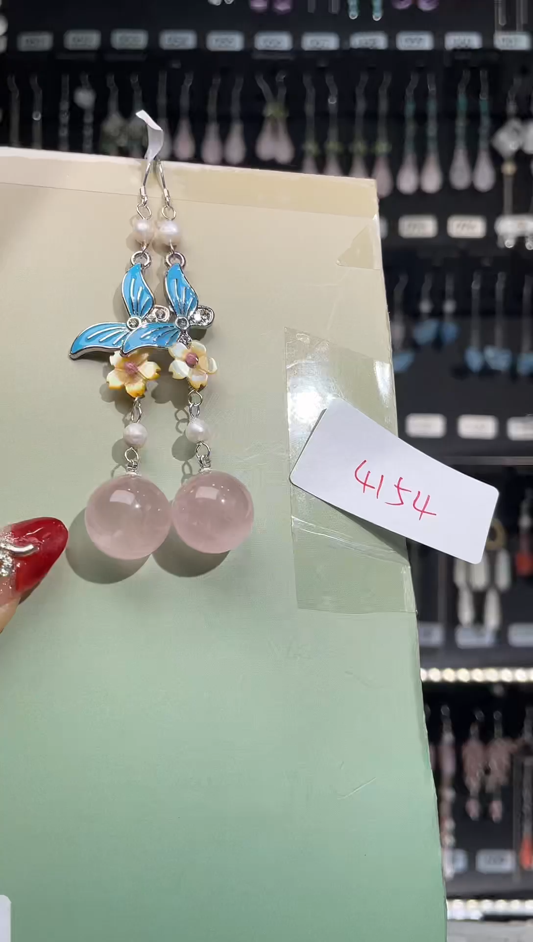 【闪购商品】紫晶耳饰银S925镶嵌喜欢拍